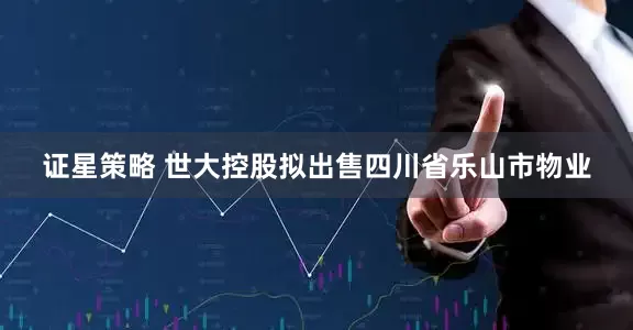 证星策略 世大控股拟出售四川省乐山市物业
