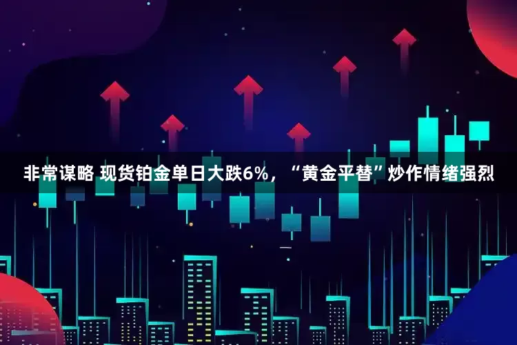 非常谋略 现货铂金单日大跌6%，“黄金平替”炒作情绪强烈